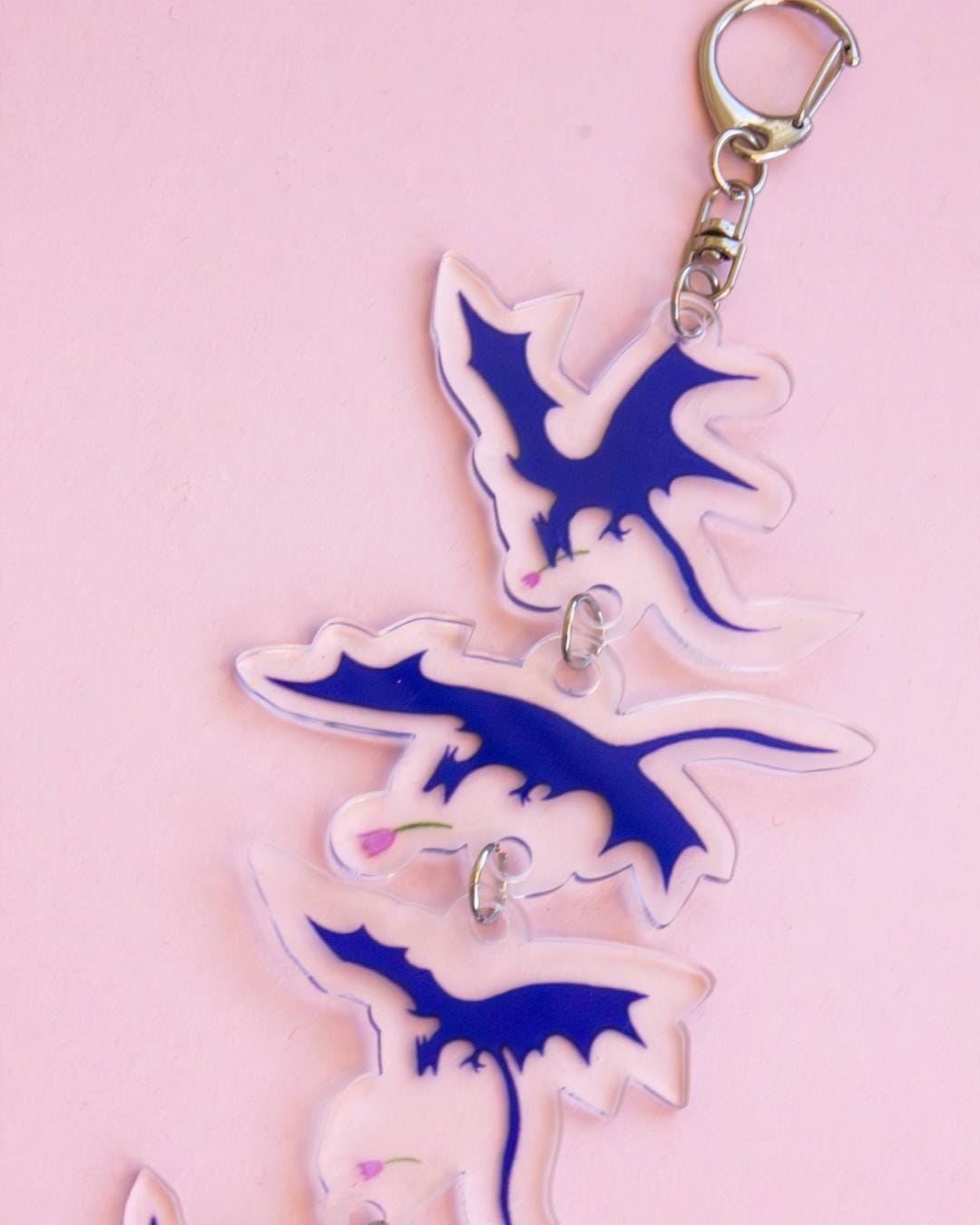 Falling Flower ✶ Keyring
