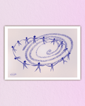 No Borders Between Us  ✶ A3 Print signed