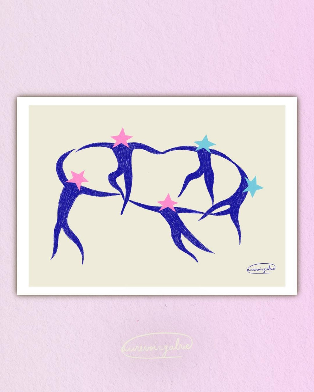 Les avenirs trans sont réels ✶ Impression A3 signée