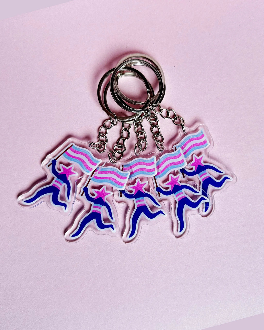 Trans Étoile ✶ Porte-clés