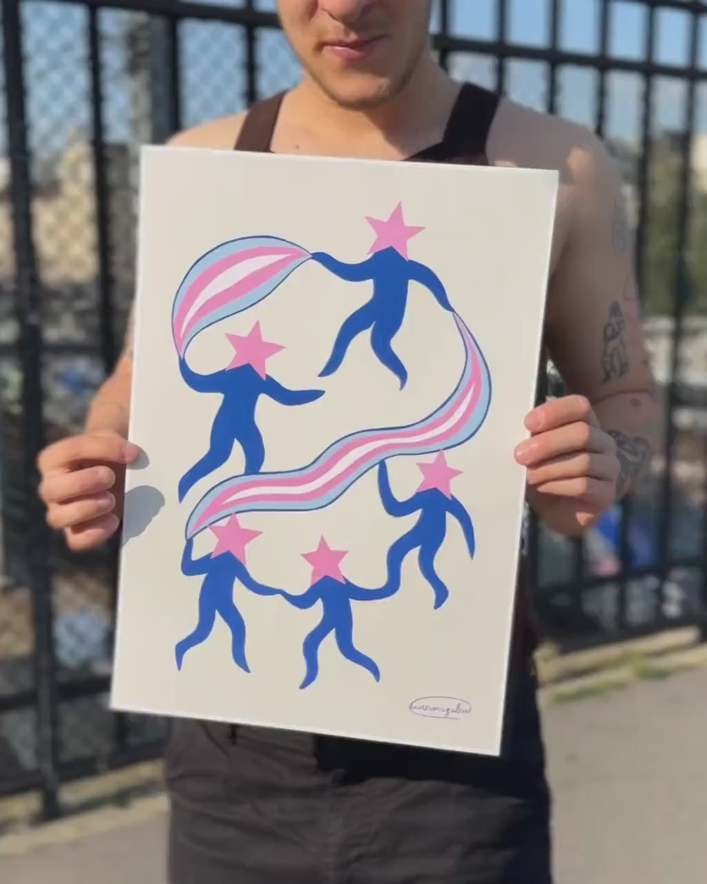 Trans Is Magic ✶ Impression A3 signée